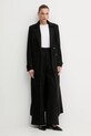 Bardot płaszcz 59899JB2 czarny AW25