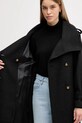 Sisley płaszcz z dodatkiem wełny 224YLN06A