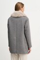 Odzież Sisley płaszcz z dodatkiem wełny 2LAJLN06J szary