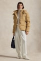 Odzież Polo Ralph Lauren kurtka puchowa MATTE POLY 211971190001 beżowy
