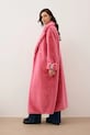 Odzież Bizuu płaszcz DOLOMITES DOLOMITES.ROZOWY różowy