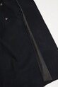 Kabát s prímesou vlny GANNI Peacoat Wool Long W0802