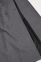 Kabát s prímesou vlny GANNI Peacoat Wool Long W0929