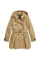 Polo Ralph Lauren trencz bawełniany dziecięcy 313915796001 beżowy AW25