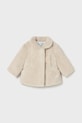 Детский плащ Mayoral с подкладкой бежевый 2434.4D.Baby.9BYA