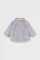 Детско палто Mayoral 2434.4D.Baby.9BYA сив AW25