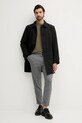 BOSS kabát 50543262 fekete AW25