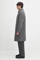A.P.C. wool coat manteau gaston WVBEH.H01516 gray AW25