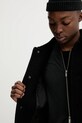 A.P.C. płaszcz wełniany manteau gaston WVBEH.H01516 czarny