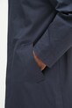 A.P.C. płaszcz bawełniany mac gaspard COHIL.M01548 granatowy