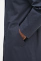 Pamučni kaput A.P.C. mac gaspard COHIL.M01548 mornarsko plava