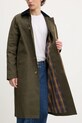 A.P.C. płaszcz bawełniany mac gaspard COHIL.M01548