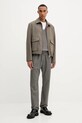 Jakna z volno BARENA VENEZIA Capospalla Magan CSU5234.444 rjava AW25