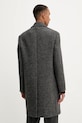 Odzież BARENA VENEZIA płaszcz z wełną Capospalla Gazabin CSU5235.496 szary