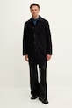 PS Paul Smith płaszcz z wełną M2R.667Z.T22484 granatowy