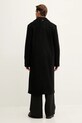 Odzież MSGM płaszcz z wełną 3940MC08.257603 czarny
