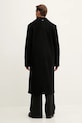 Odzież MSGM płaszcz z wełną 3940MC08.257603 czarny