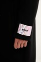 MSGM płaszcz z wełną czarny 3940MC08.257603