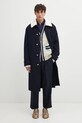 Drôle de Monsieur haină cu lână Le Manteau Pinstripes I.CT143.WO041