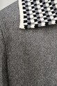 Drôle de Monsieur palton de lână Le Manteau Tweed I.CT147.WV014