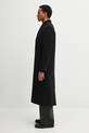 Vuneni kaput Heliot Emil AW25.M.01.013.BLK01 crna AW25