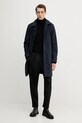 Trussardi płaszcz 8023M000006N granatowy AW25