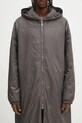 Rick Owens DRKSHDW coat Sealed Windbreaker brown DU02E7973.NP