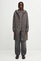 Rick Owens DRKSHDW płaszcz Sealed Windbreaker DU02E7973.NP