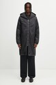 Rick Owens DRKSHDW płaszcz Sealed Windbreaker pozostałe czarny DU02E7973.NP