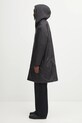 Rick Owens DRKSHDW płaszcz Sealed Windbreaker DU02E7973.NP czarny AW25