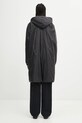 Odzież Rick Owens DRKSHDW płaszcz Sealed Windbreaker DU02E7973.NP czarny