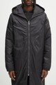 Rick Owens DRKSHDW płaszcz Sealed Windbreaker czarny DU02E7973.NP