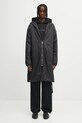 Rick Owens DRKSHDW płaszcz Sealed Windbreaker DU02E7973.NP