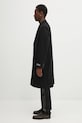 Пальто з додаванням вовни Lacoste BH5935 чорний AW25