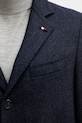 Tommy Hilfiger płaszcz FSTHL4064.FSTH604 granatowy
