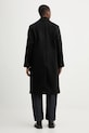 Odzież Abercrombie & Fitch płaszcz z dodatkiem wełny KI132.5187.900 czarny