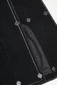Ader Error płaszcz z dodatkiem wełny COAT BO01FWCT0104BK