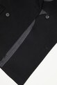 Ader Error płaszcz wełniany COAT BO42FYCT0102BK czarny