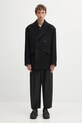 Ader Error płaszcz wełniany COAT BO42FYCT0102BK
