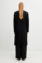 Дрехи Палто с вълна Sporty & Rich Signature Logo Wool OW04962326BA01 черен
