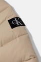 Chłopiec Calvin Klein Jeans kurtka zimowa dziecięca IB0IB01276.104.116.9BYA beżowy