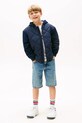 Chłopiec Tommy Hilfiger kurtka dziecięca KB0KB09736.9BYA granatowy