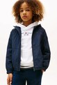 Дитяча куртка Tommy Hilfiger з капюшоном темно-синій KB0KB09737.128.176.9BYA