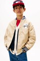 Tommy Hilfiger jachetă bomber reversibilă pentru copii cu captuseala bej KB0KB09740.9BYA
