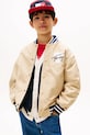 Детская двусторонняя куртка-бомбер Tommy Hilfiger с подкладкой бежевый KB0KB09740.9BYA