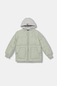Детско пухено яке Tommy Hilfiger KB0KB09815.9BYA зелен AW25