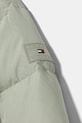 Детско пухено яке Tommy Hilfiger зелен KB0KB09815.9BYA