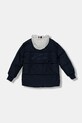 Chłopiec Tommy Hilfiger kurtka puchowa dziecięca KB0KB09815.9BYA granatowy
