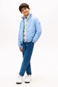 Chłopiec Tommy Hilfiger kurtka dziecięca KB0KB09852.128.176.9BYA niebieski