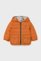 Mayoral kurtka dwustronna dziecięca 2420.3A.Baby.9BYA pomarańczowy AW25